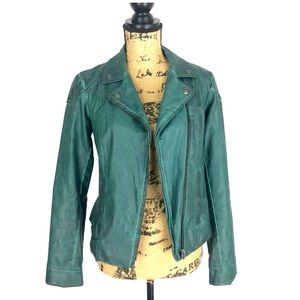 Anthropologie Cartonnier Ruffle Back Jacket